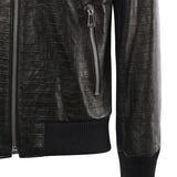 Bomber GoodFellas in pelle MIAMI VICE COCCONERO GIULIANO GALIANO 