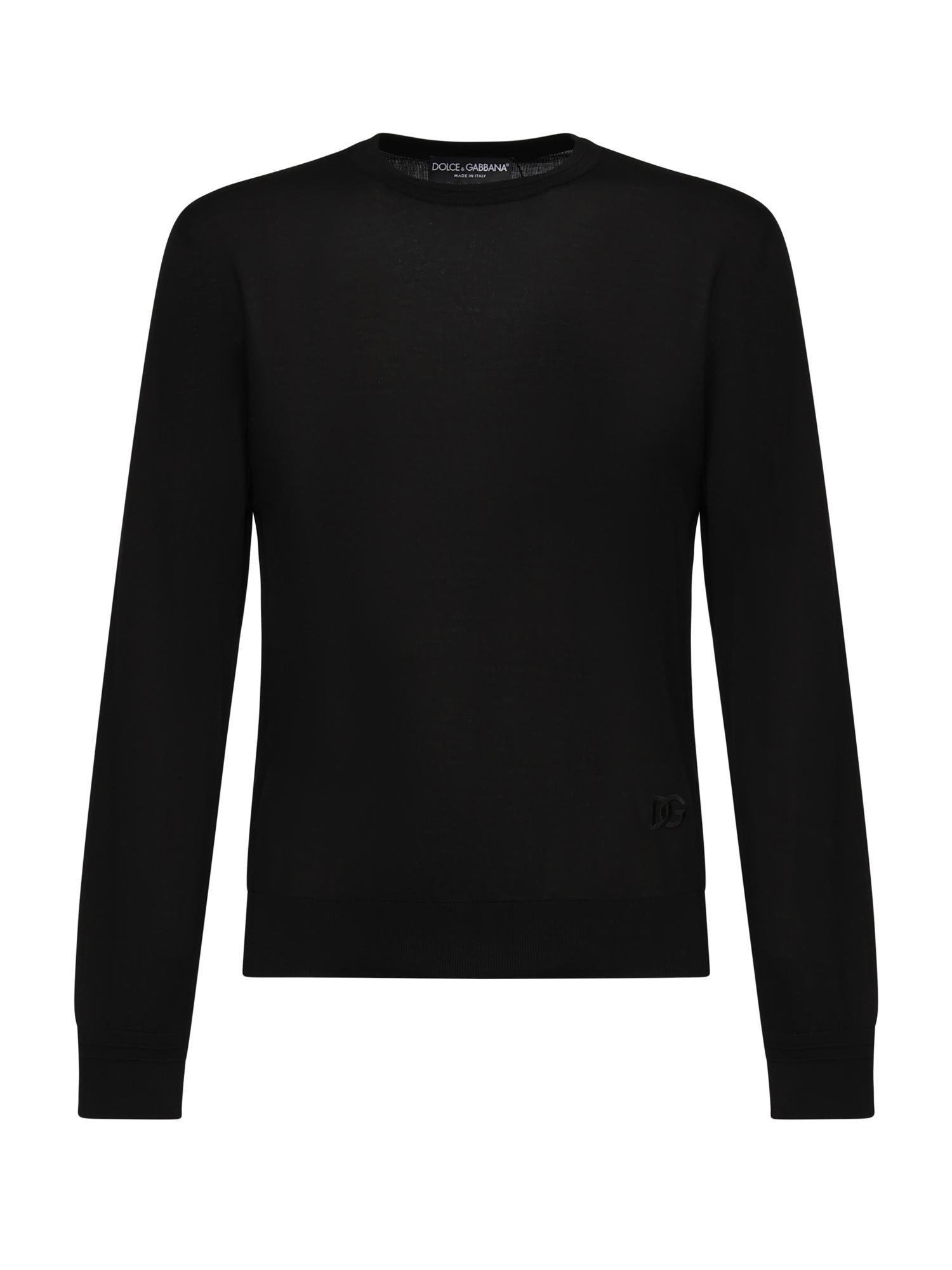 Pullover in seta GXX02Z JBSLVN0000 DOLCE & GABBANA 