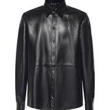Overshirt in pelle G5NP9L HULFYN0000 DOLCE & GABBANA 