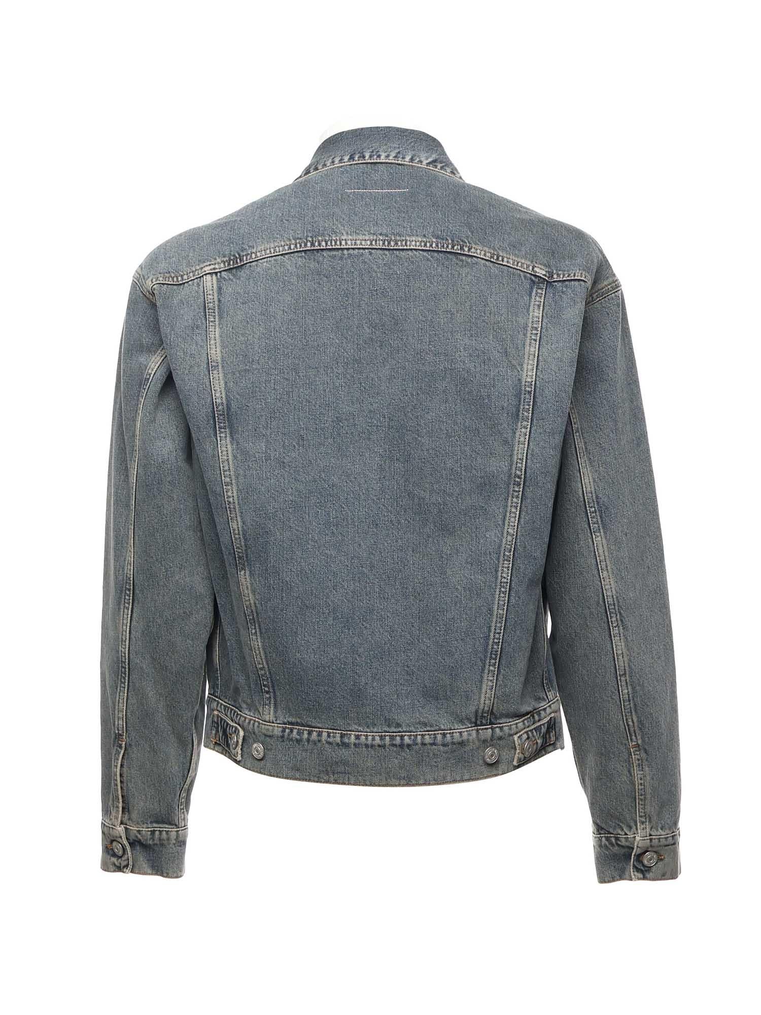 Giacca in denim SH0AM0055 S30844963 MM6 Maison Margiela 