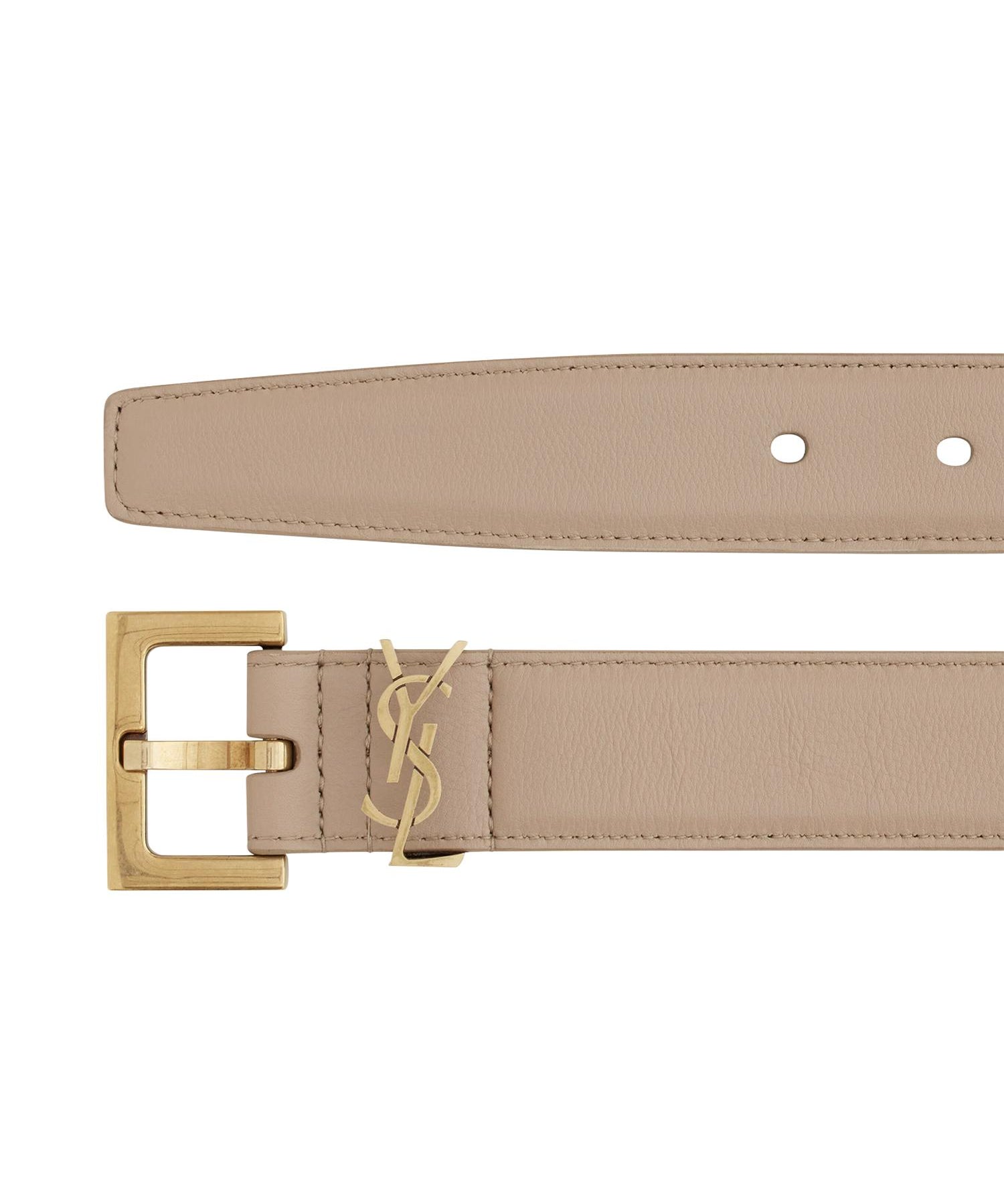 Cintura Cassandre in pelle lucida<BR/> 634437 BOO0W2721 SAINT LAURENT 
