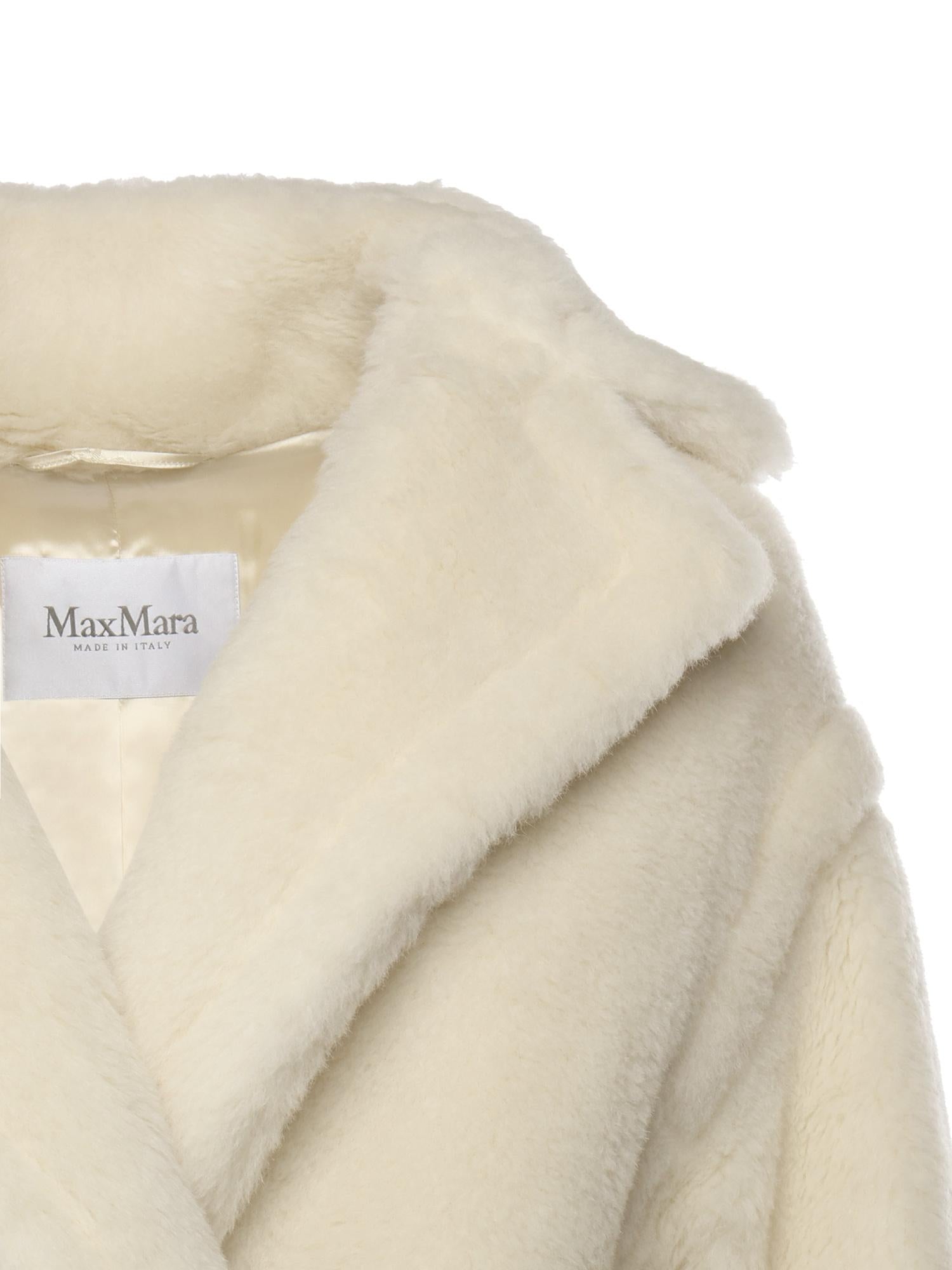 Teddy Bear Icon Coat in alpaca e lana 2521016052600 001 MAX MARA 