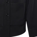 Camicia Tobhias in lana TOBHIAS NERO GIULIANO GALIANO 