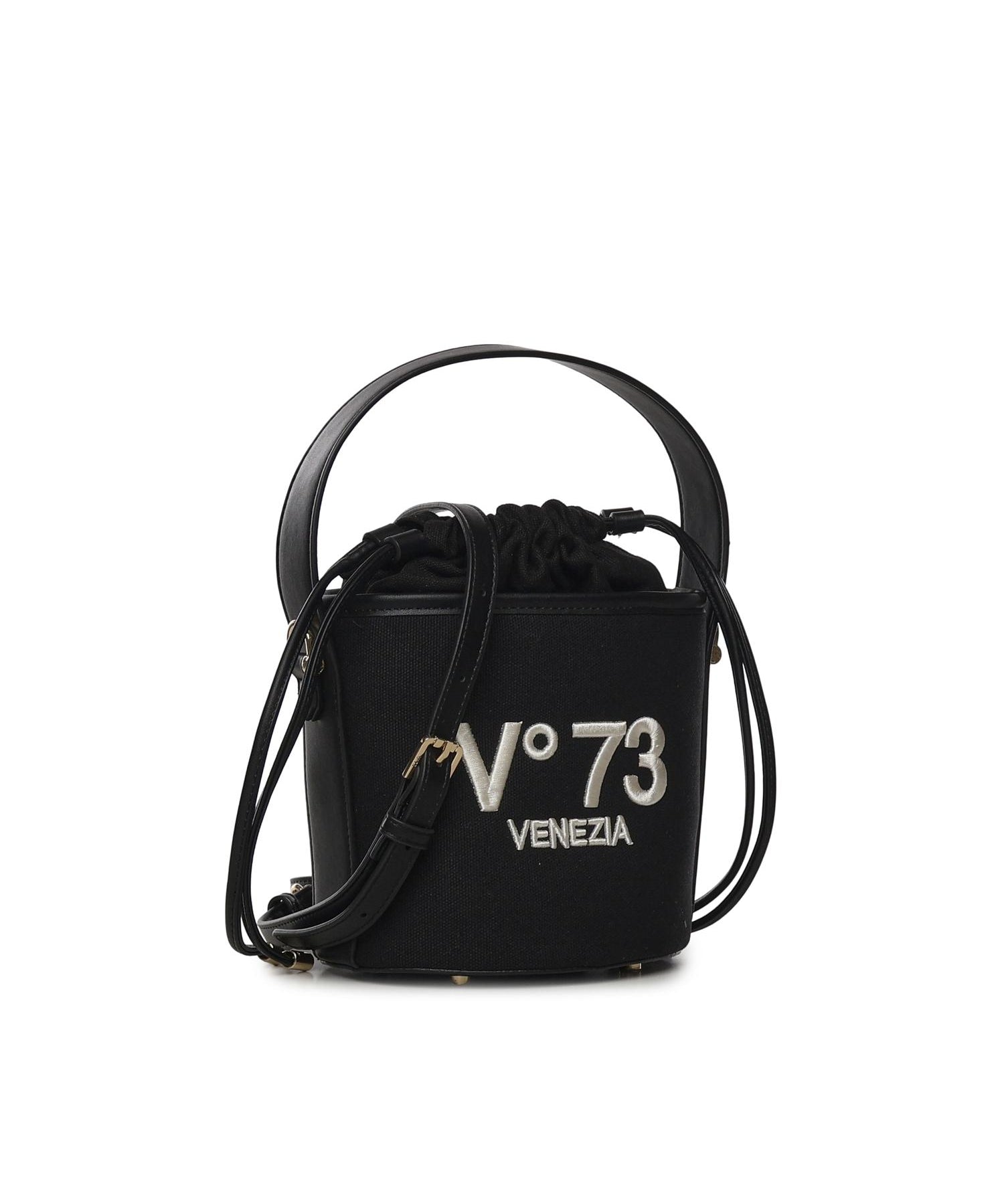 Secchiello con logo 73BS9MU03 RESPONSIBLE 73NERO V° 73 