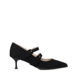 Pumps Geluci in camoscio GELUCI CAM. NERO GIULIANO GALIANO 