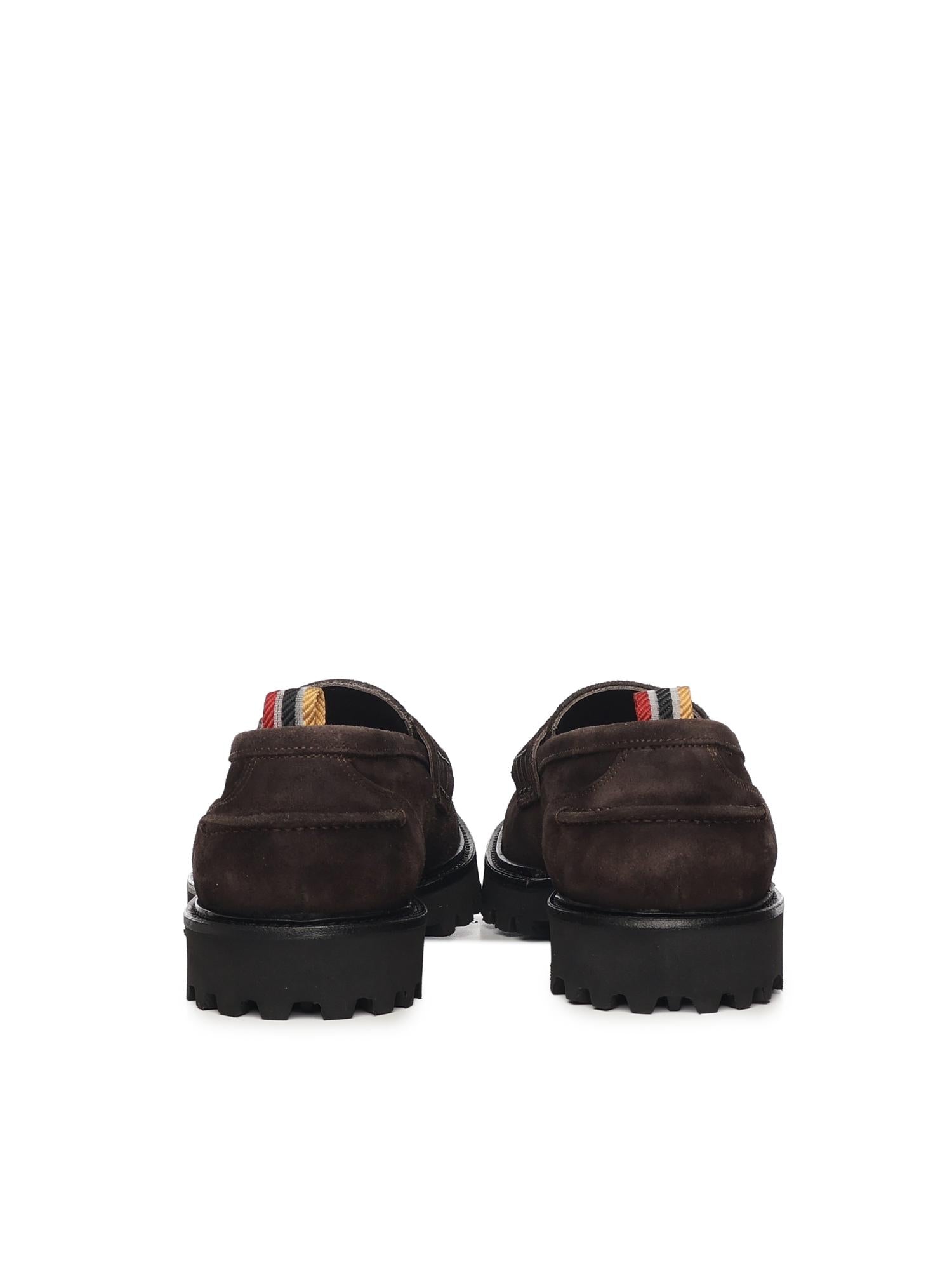 Mocassini Kobra in camoscio<BR/> KOBRA CAMOSCIOMORO GIULIANO GALIANO 