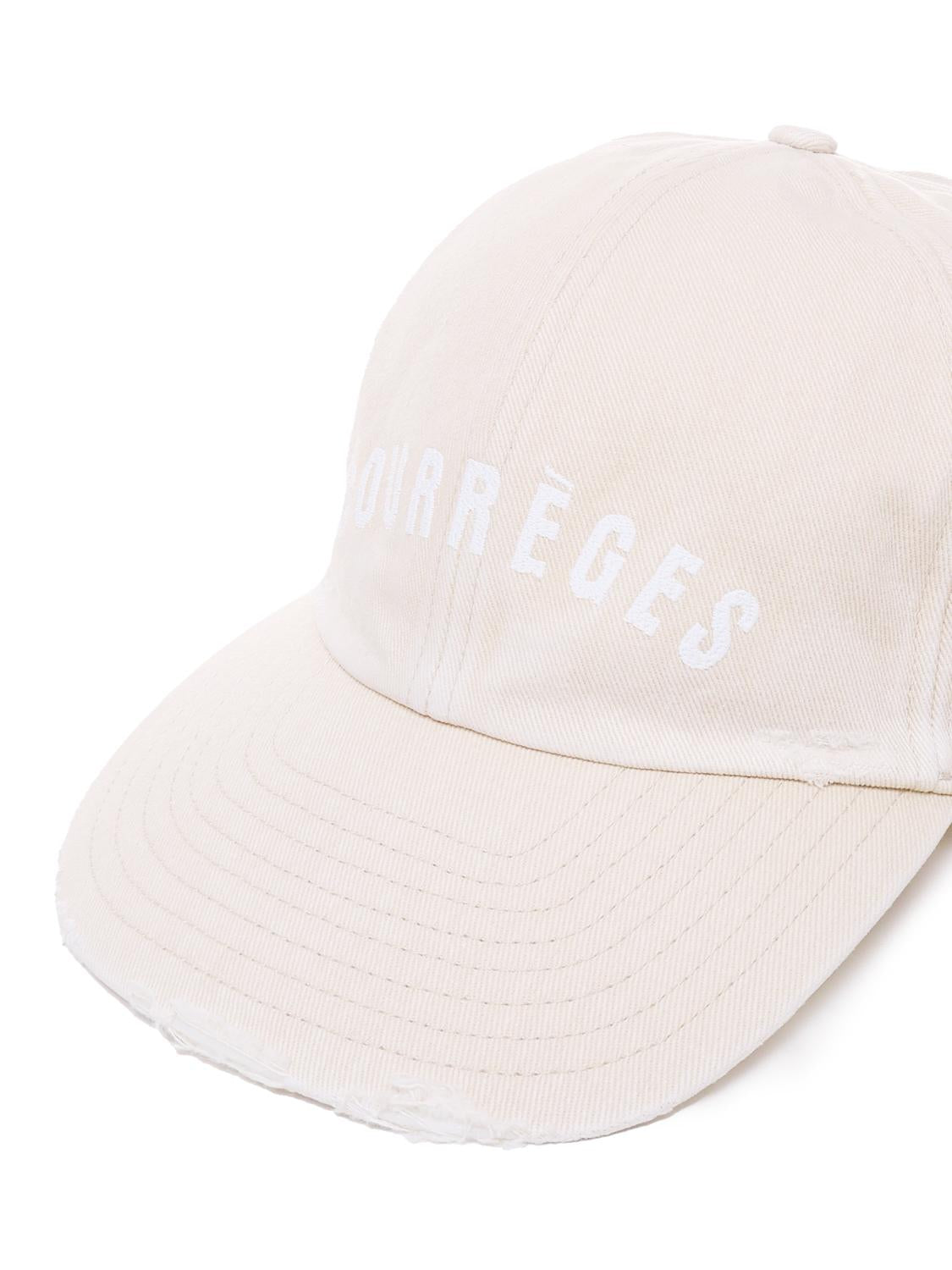 Cappello da baseball Logo in cotone 124ACT031C00024 -1004 COURREGES 
