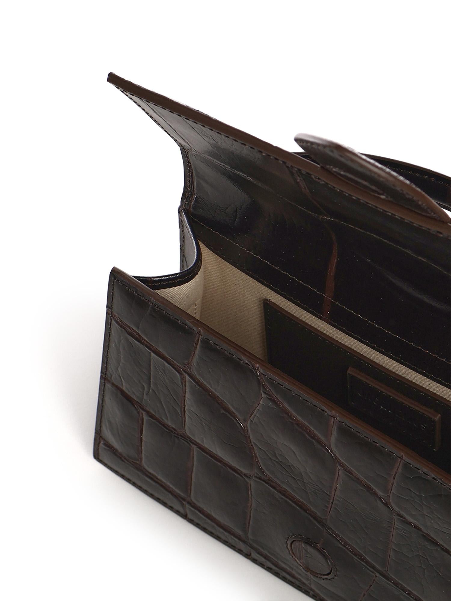 Borsa Le Grand Bambino in pelle BAW00007AC07A16 880 JACQUEMUS 