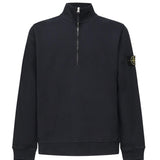 Felpa con zip e intarsi a costine K2S156100068 S0A20V0020 STONE ISLAND 