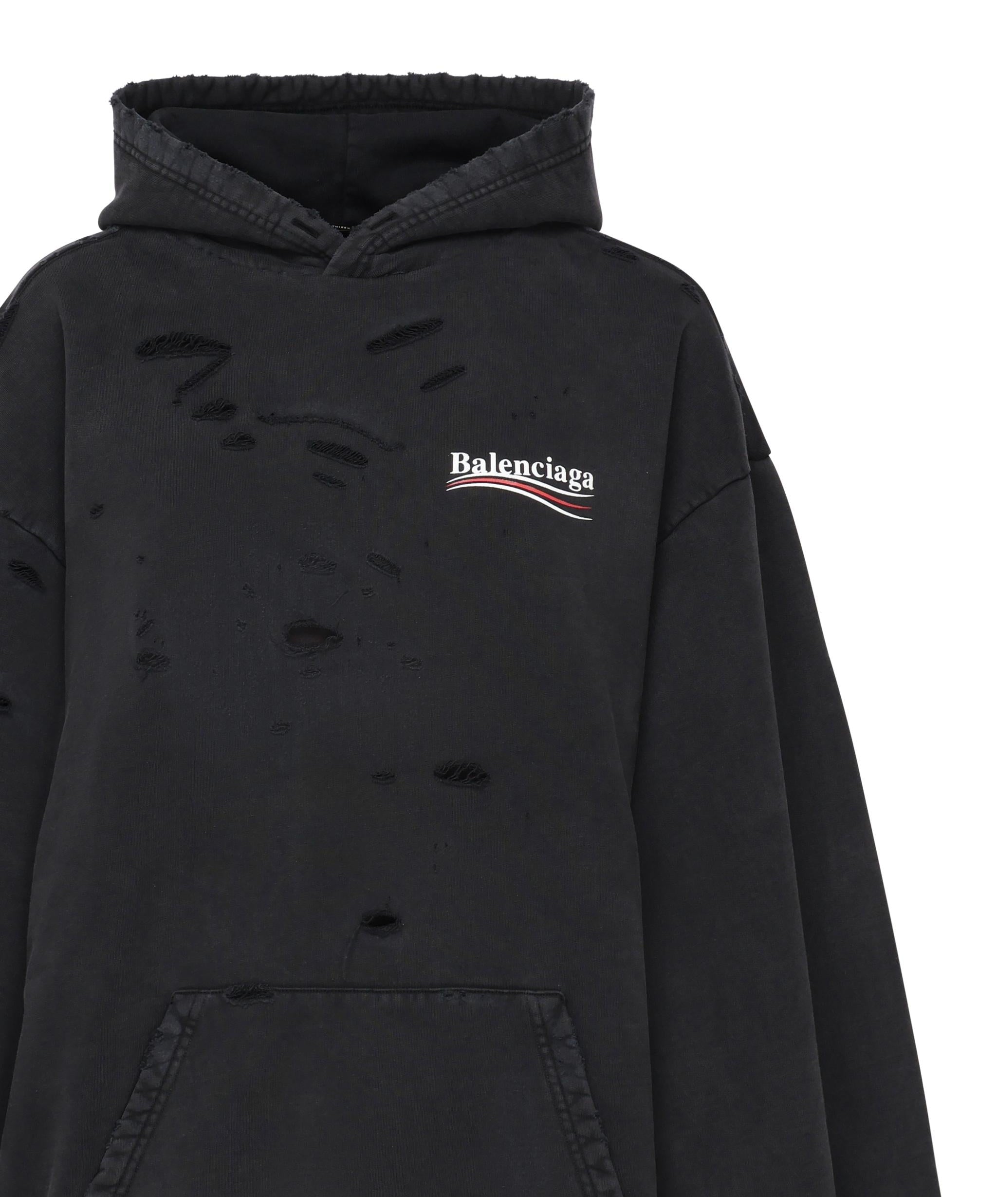 Felpa oversize in cotone 818557 TRVP99756 BALENCIAGA 
