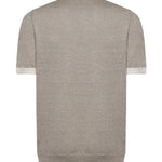 T-shirt in lino e cotone NMMC1522420WYK 09I1 FAY 