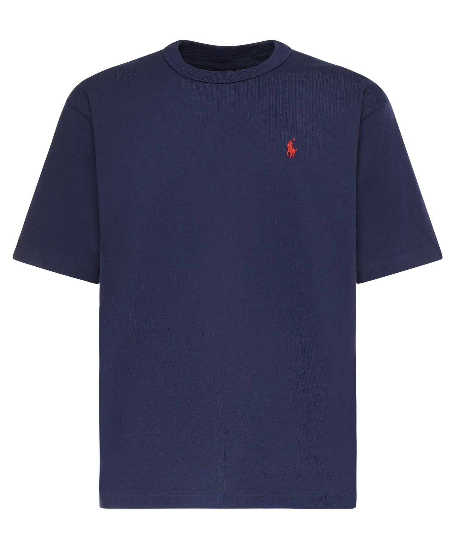 T-shirt in cotone con logo 710A12979 003 POLO RALPH LAUREN 