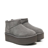 Stivali classic ultra mini con plateau 1135092 CHRC UGG 