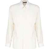 Camicia over in charmeuse di seta stretch<BR/> G5IT7T FUABFW0001 DOLCE & GABBANA 