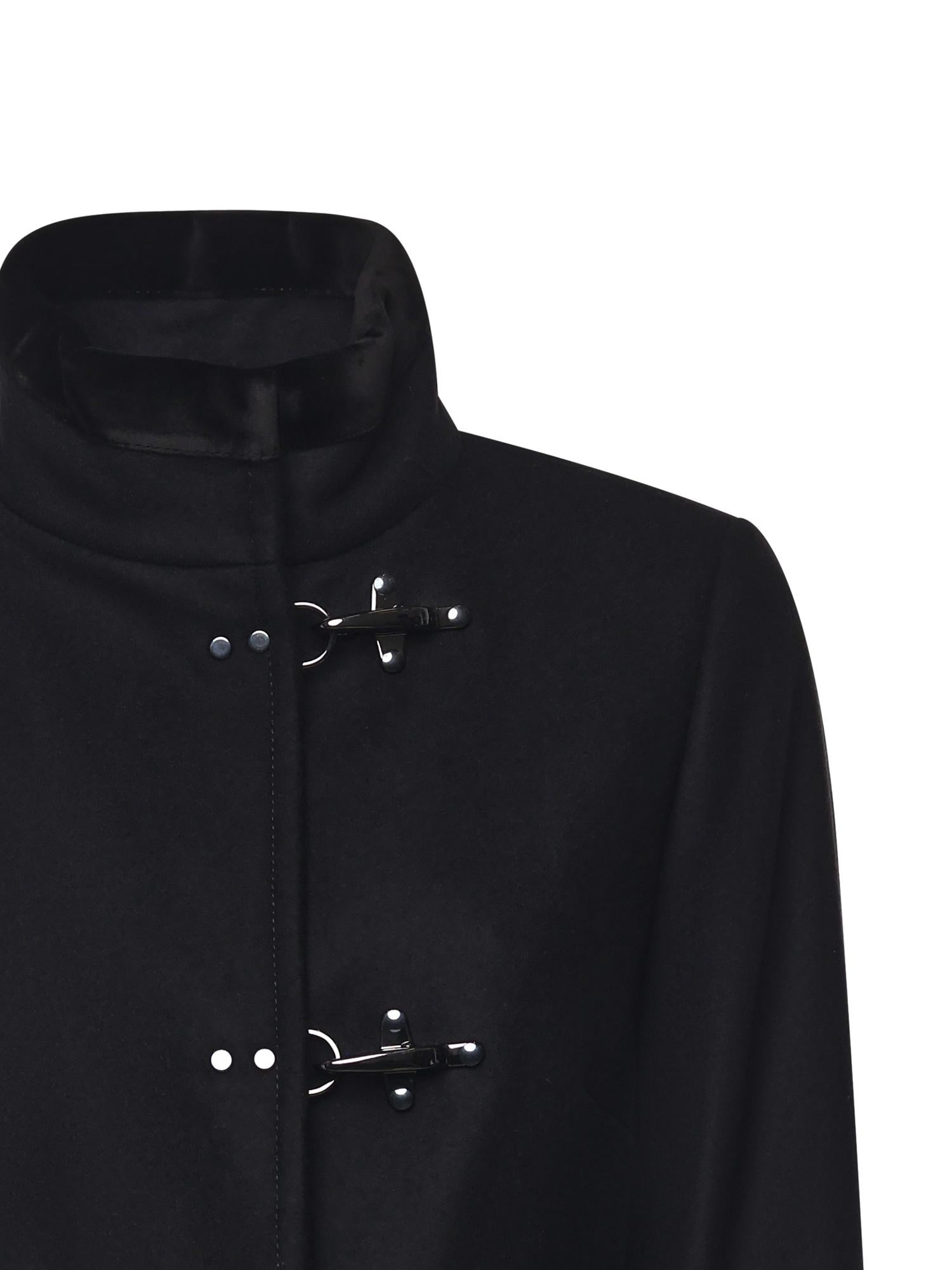 Cappotto Virginia in panno di lana NAW50514000SGL B999 FAY 