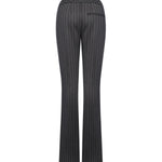 Pantaloni in fresco di lana gessato DP923 ES0080D903 DONDUP 