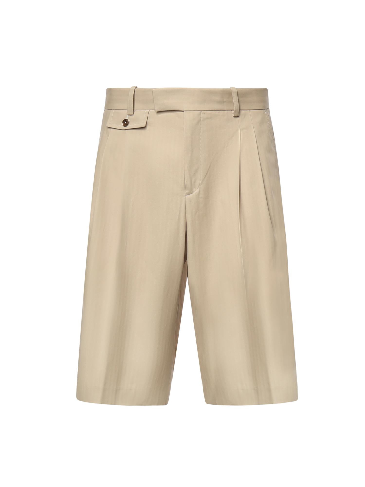Bermuda in cotone KBS174CO206 BG Drôle de Monsieur 