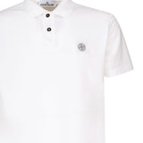 Polo a maniche corte con toppa Compass K1S152200205 S0057V0001 STONE ISLAND 