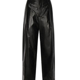 Pantaloni in pelle<BR/> 837502 V5BV01000 BOTTEGA VENETA 