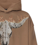 Felpa British Cowboys con stampa MLM100610 16 REPRESENT 