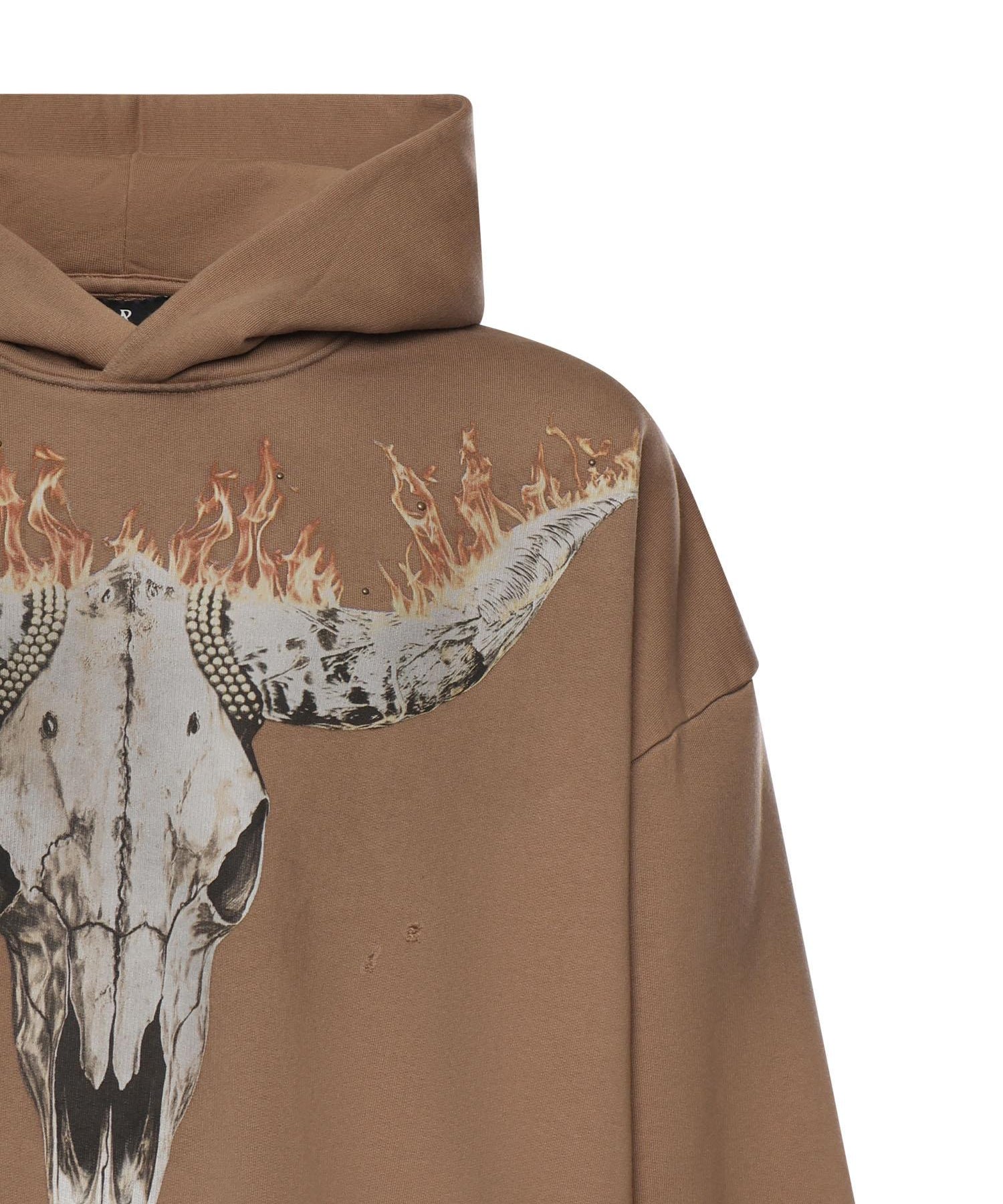 Felpa British Cowboys con stampa MLM100610 16 REPRESENT 