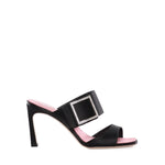 Mule Trompette in raso RVW45244410RS0 B999 ROGER VIVIER 