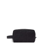 Beauty case small in Nylon FF Jacquard 7N0151 AVC6F1USQ FENDI 