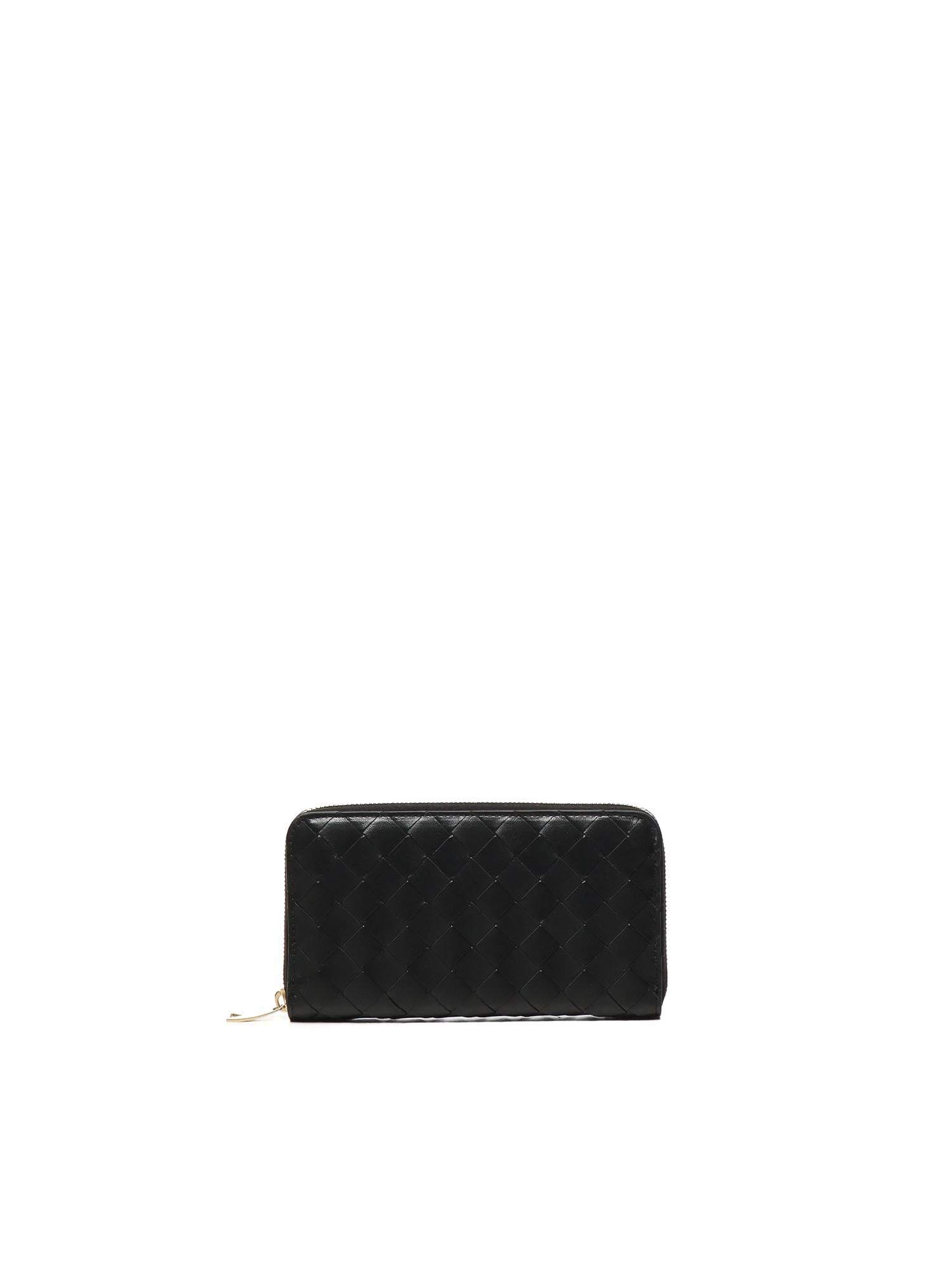 Portafoglio Intrecciato con zip 814674 VCPP28425 BOTTEGA VENETA 