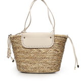 Borsa Vanna con logo 73BS9N201 VANNAOFF WHITE/NATURALE V° 73 