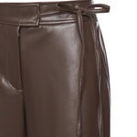 Pantalone gamba larga similpelle 5BGB08 7389AG1DL MARCIANO BY GUESS 