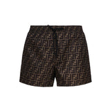 Boxer Mare logo all over FXB077 A79FF13IZ FENDI 