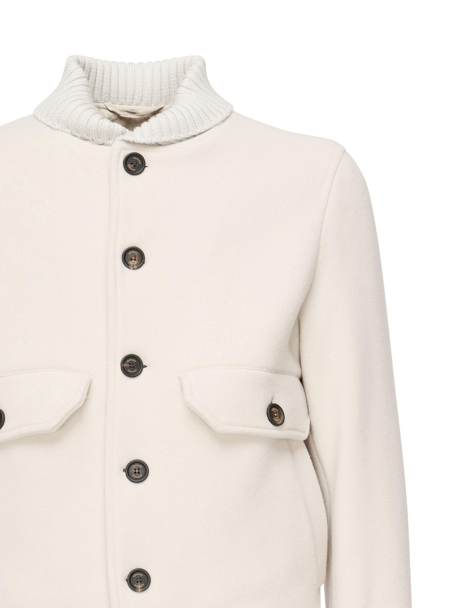 Giacca in misto lana<BR/> L75GBTL08TES0L051 02 ELEVENTY 