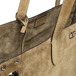 Tote Bag Nellcote Media in suede 6Y0B0D58 SVIRDX VALENTINO GARAVANI 