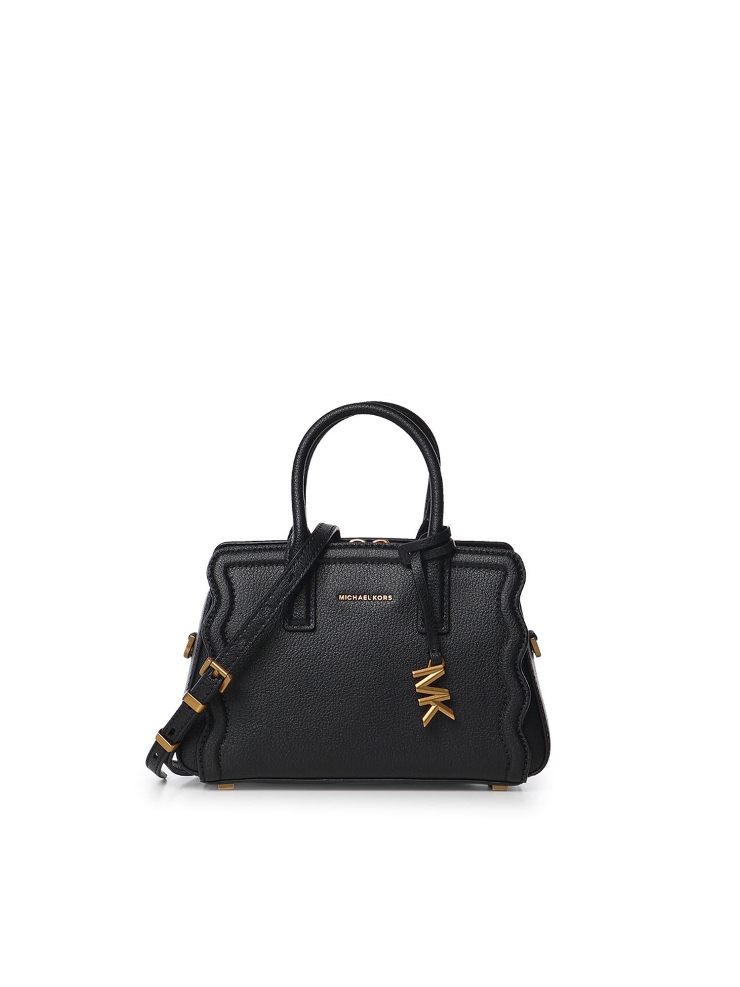 Borsa a tracolla convertibile Laila extra-small in pelle 32T6A9IC0L 001 MICHAEL MICHAEL KORS 