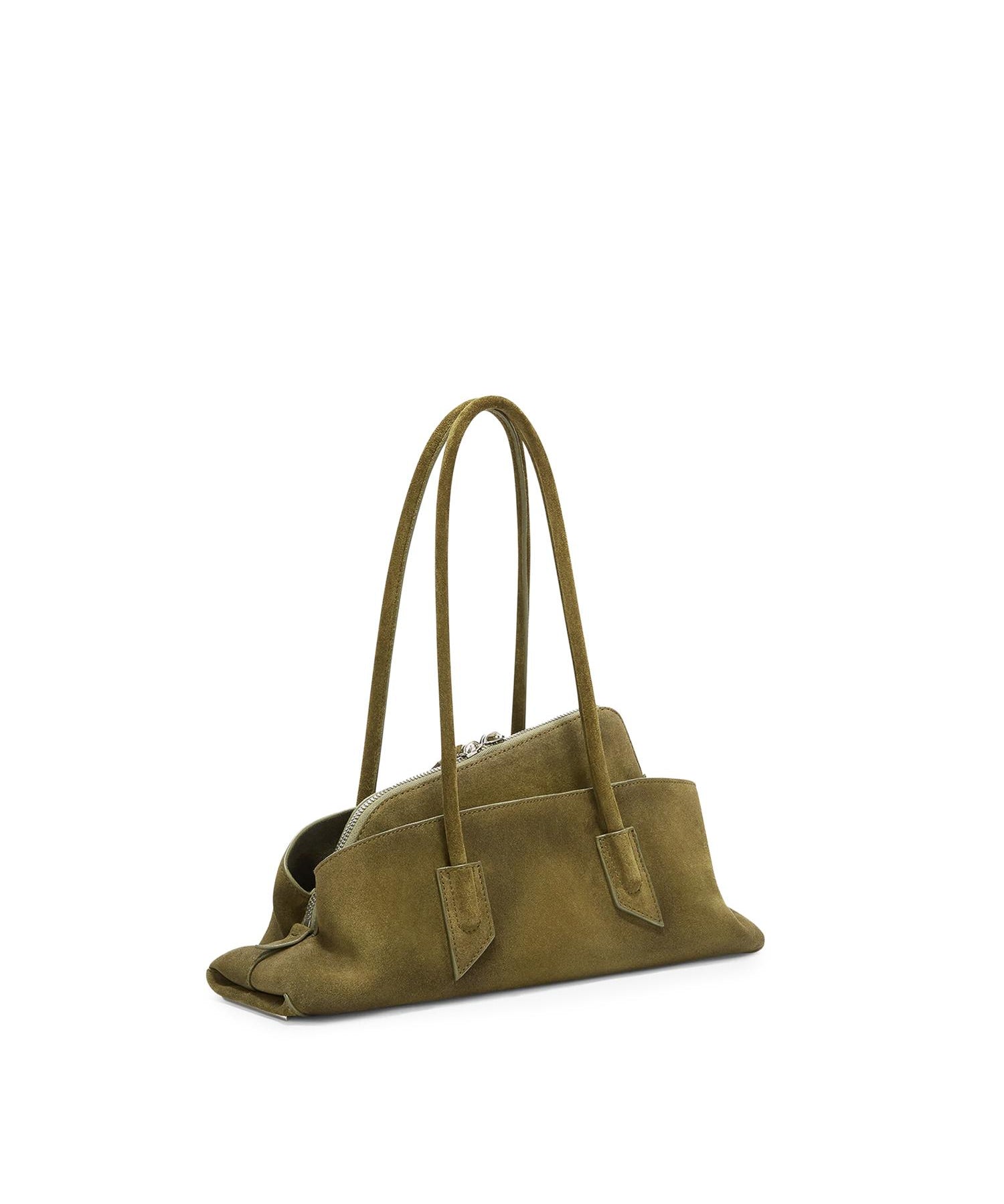 Borsa La Passeggiata Small in suede 250WAH00058 LBT108AA853 THE Attico 