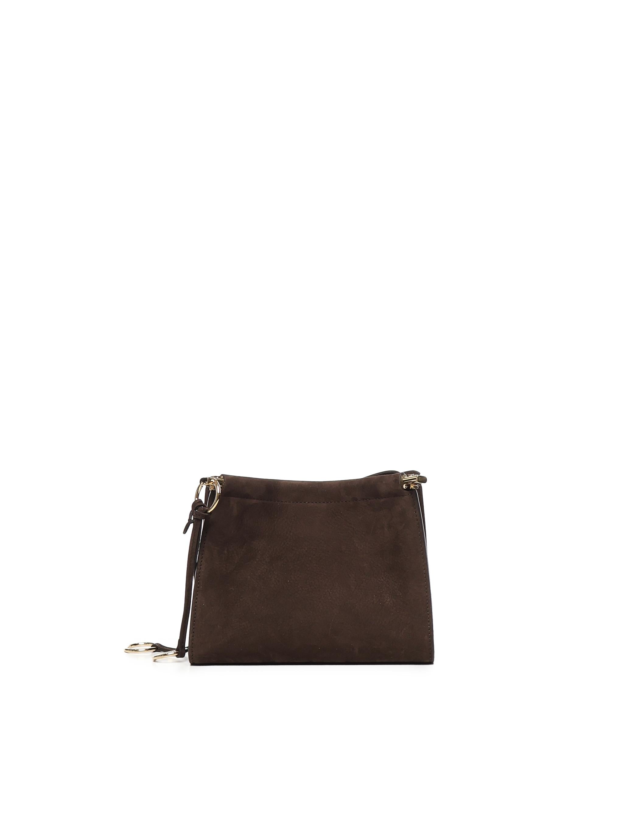 Mini bag Le Click in nabuk AA1S01420CA214 733 ALAIA 