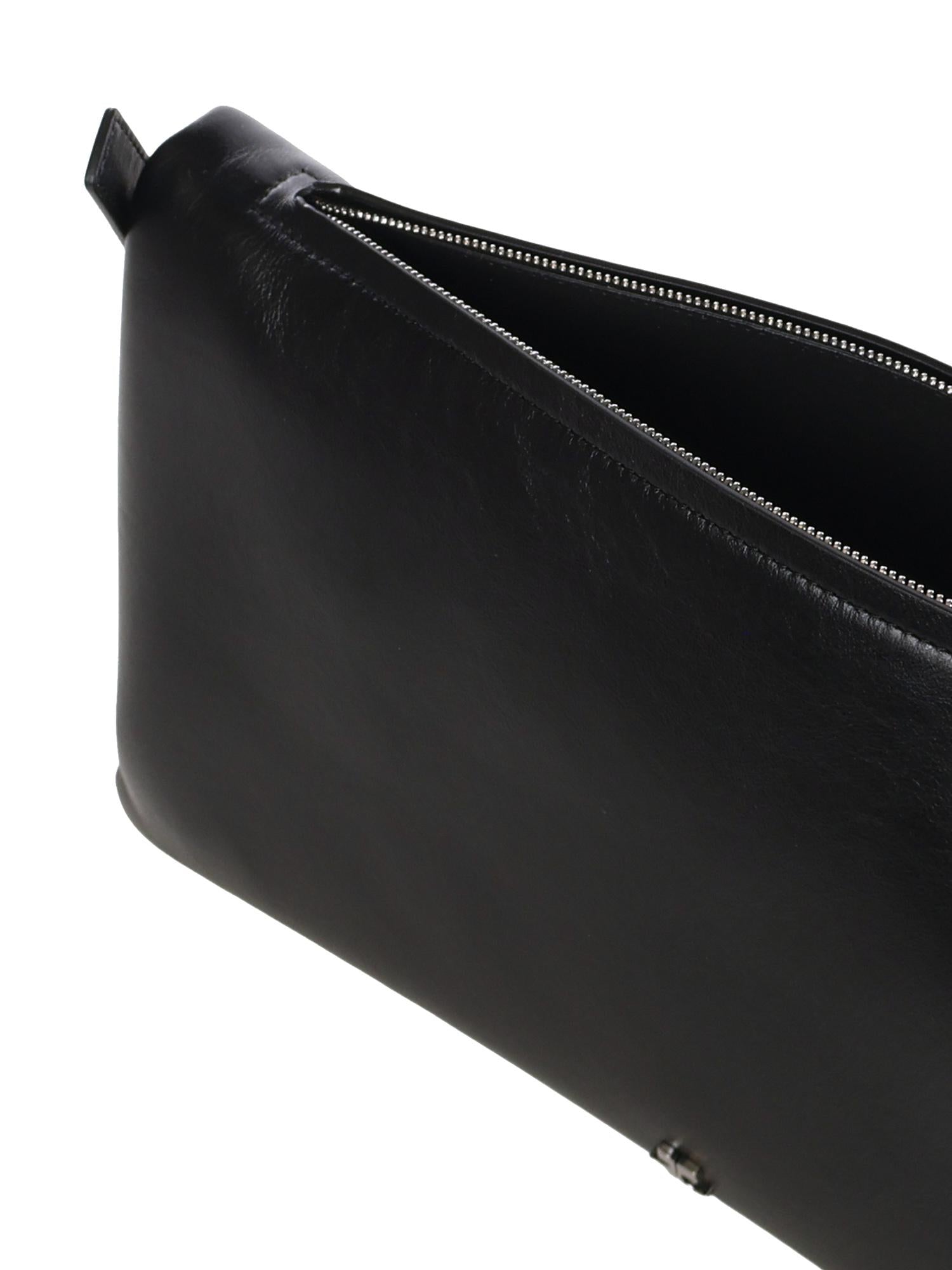 Borsa a spalla con logo 126GSA204CV0050 9999 COURREGES 