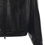 Felpa Ohio in camoscio<BR/> OHIO NERO GIULIANO GALIANO 