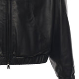 Felpa Ohio in camoscio<BR/> OHIO NERO GIULIANO GALIANO 