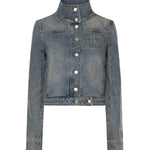 Giacca Reedition in denim 126DBL335DE0058 7055 COURREGES 