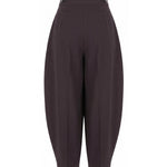 Pantaloni in popeline effetto carta AA9P1359W144C 413 ALAIA 