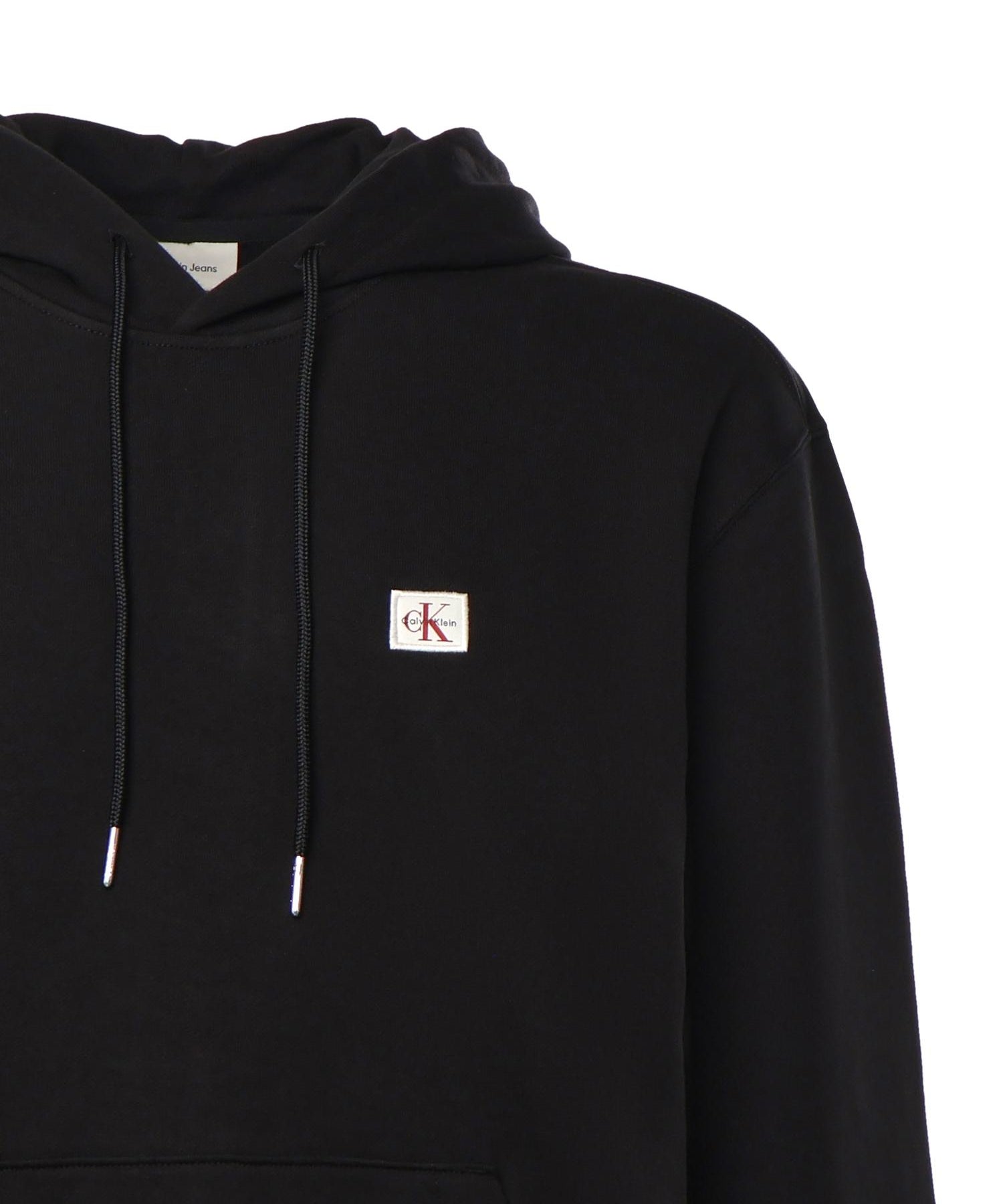 Felpa in cotone con logo LV04RC274G UB1 CALVIN KLEIN 