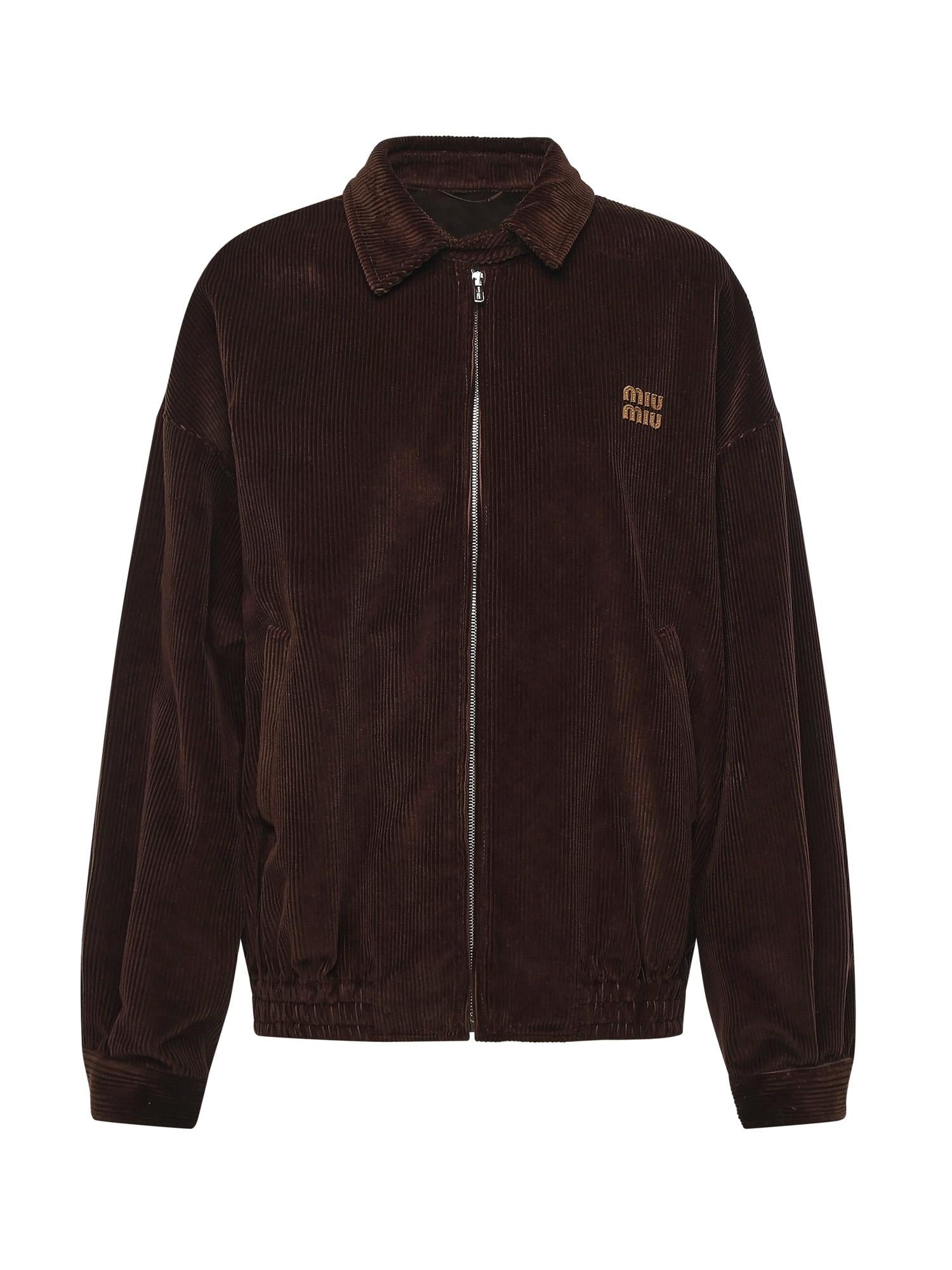 Blouson in velluto a coste ML843 18SZF0324 MIU MIU 