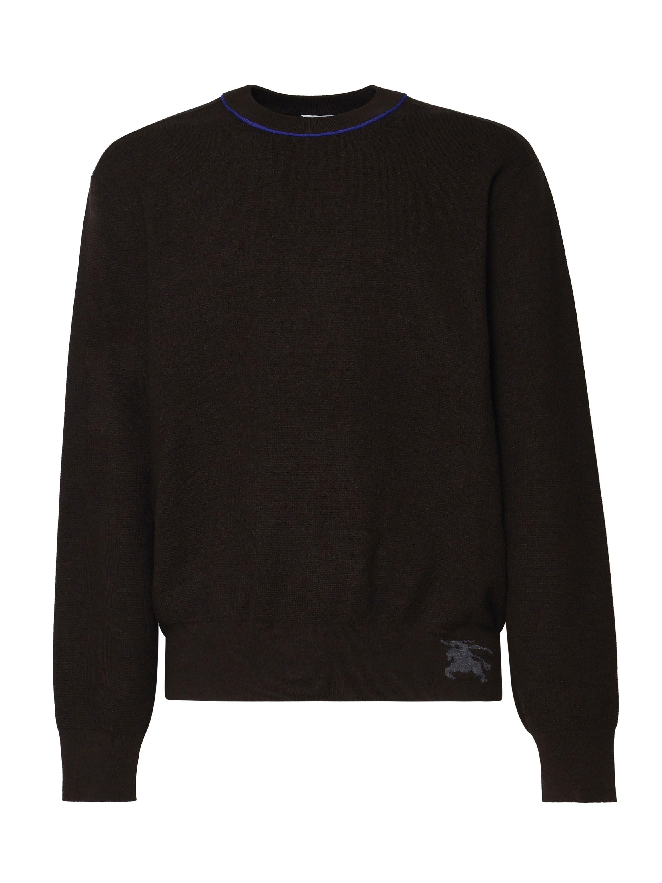 Maglioncino in cashmere con logo knight 8093611 C1170 BURBERRY 