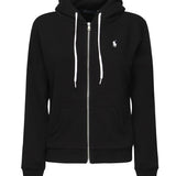 Felpa con zip e logo 211935584 010 POLO RALPH LAUREN 