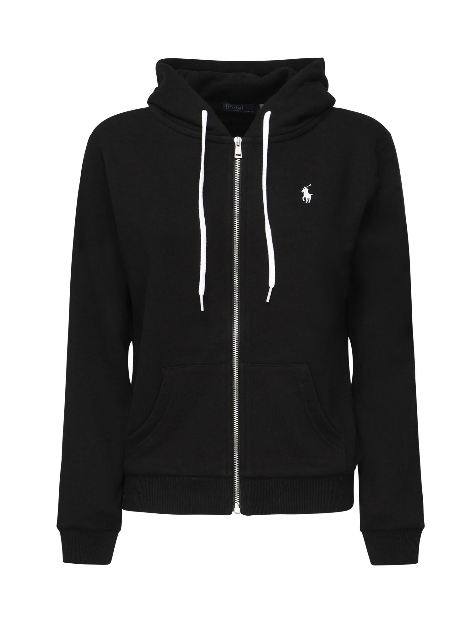 Felpa con zip e logo 211935584 010 POLO RALPH LAUREN 