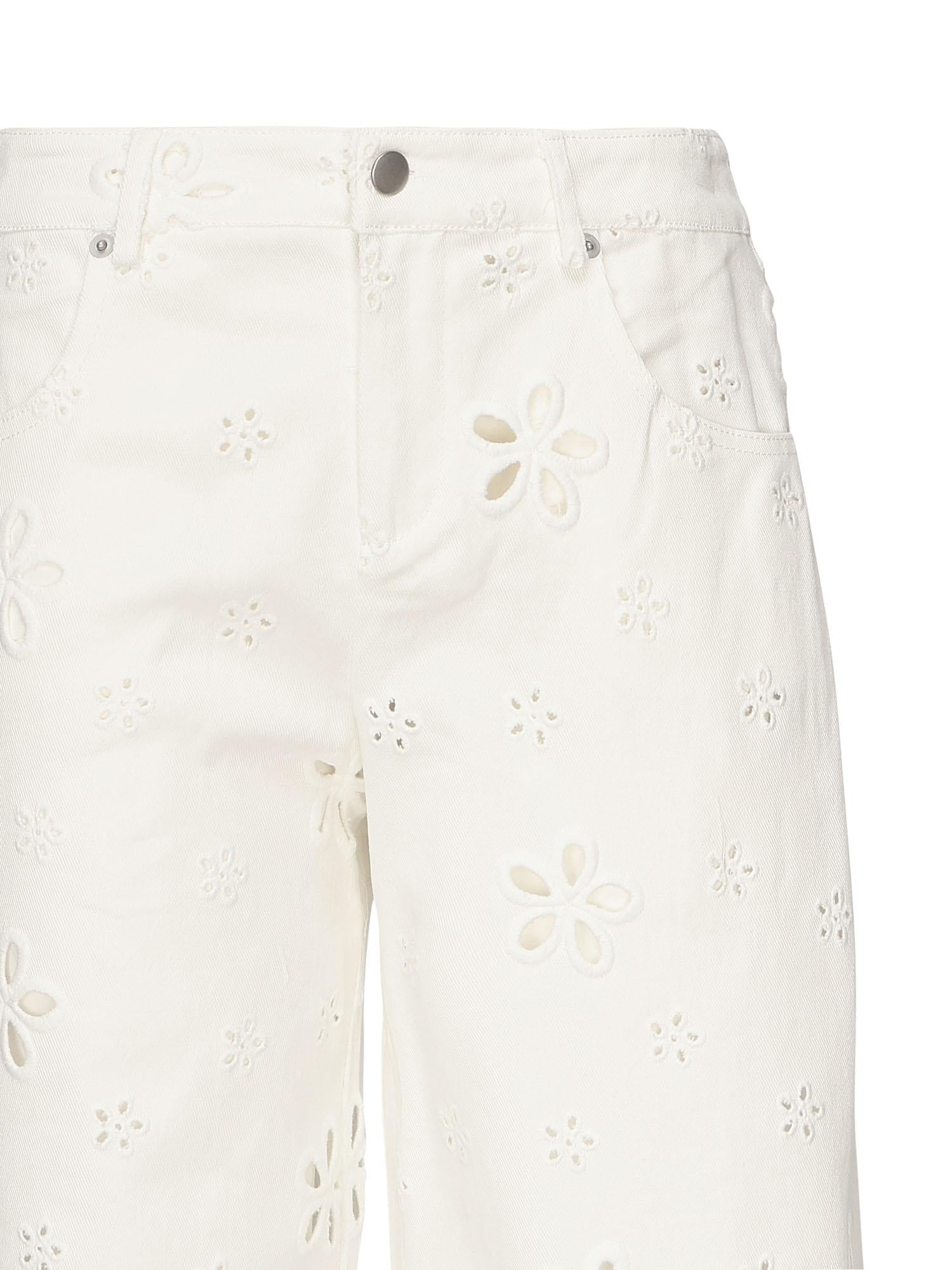 Jeans baggy Daisy CB2010 WHITE FOR LOVE & LEMONS 