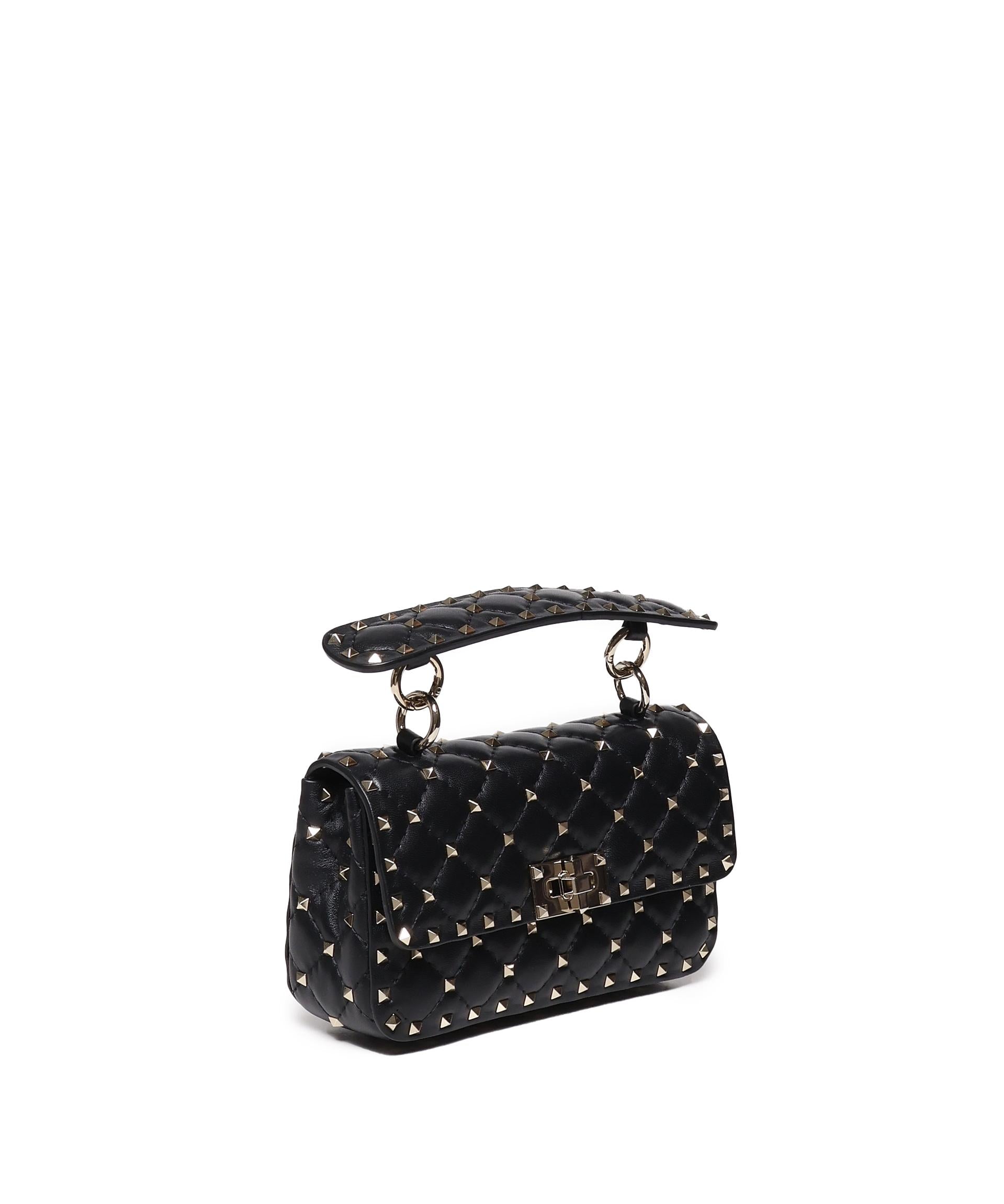 Borsa a tracolla Rockstud Spike 7W2B0123 NAP0NO VALENTINO GARAVANI 