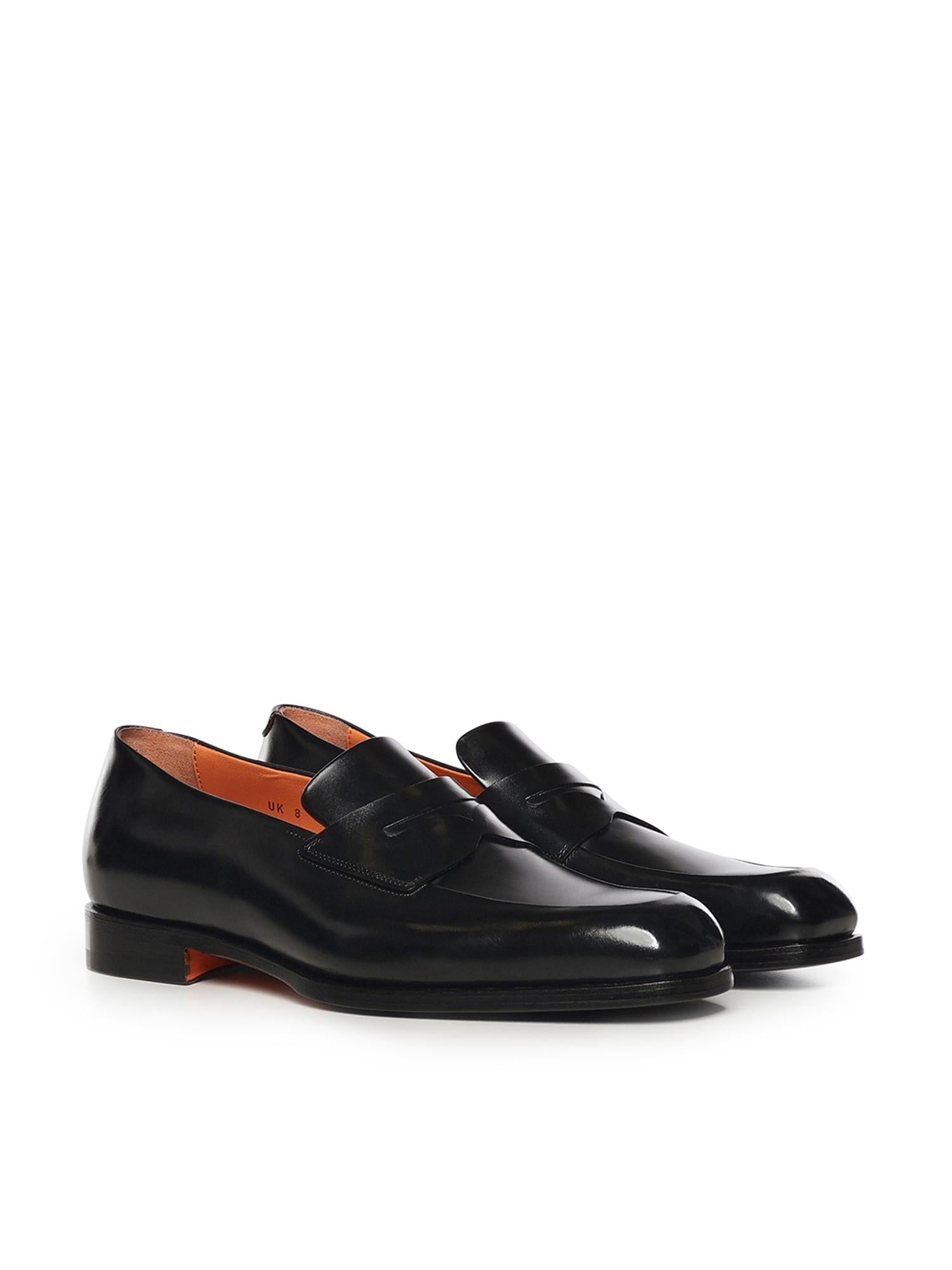Mocassini in pelle MCBD19173BJ1G NTGN01 SANTONI 