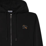 Felpa con zip in cotone 8130195 A1189 BURBERRY 